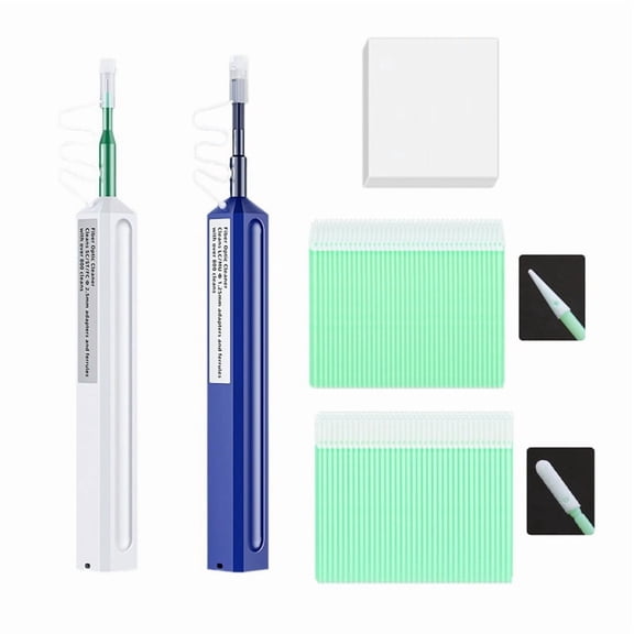 2.5+1.25mm Fiber Optic Cleaning Pen SC/FC/ LC/ One-Click Cleaning Fiber Cleaner Optical Fiber Connector Cleaner