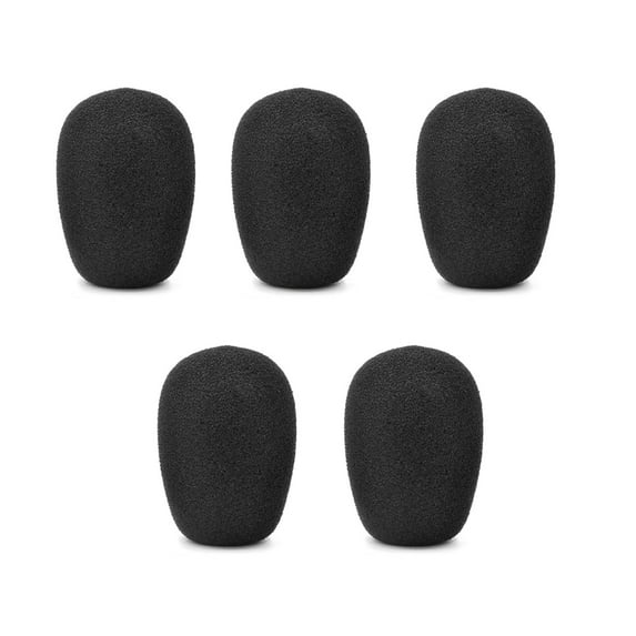 2/5/10Pcs Microphone Filter Covers for B350XT 3450-XT Headsets Mic Foam Professional Mic Windscreen Covers