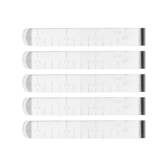 2/5/10Pieces Hemming Clips Marker Sewing Clips Measurement Ruler Stainless Steel Marking Sewing Supplies Accessories
