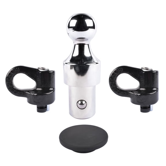 2-5/16" Gooseneck Ball Puck System Replacement - OEM #60692 for Ford F250/F350, Chevy Silverado 2500/3500 HD, GMC Sierra 2500/3500 HD, Nissan Titan XD - Towing Accessory