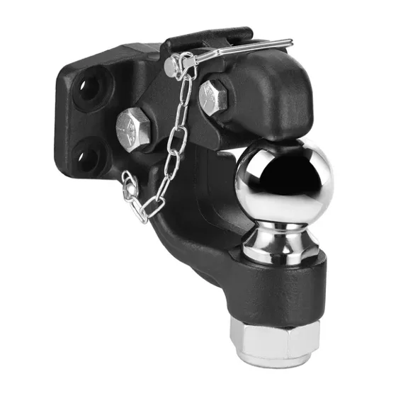 2 5 16 Inch Pintle Hitch Ball for 2 5 to 3 Inch Lunette Ring 20000 lbs Capacity