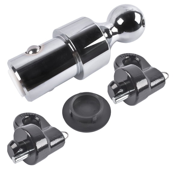 2-5/16" Puck System Gooseneck Hitch Kit Fits For Ford Chevy GMC Nissan Titan XD