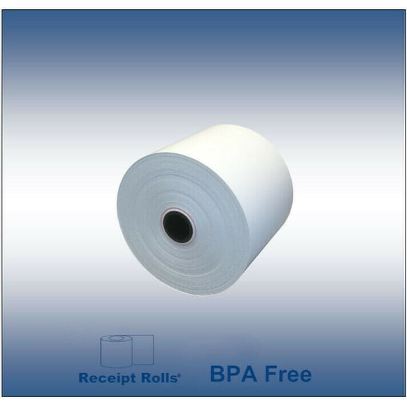 2 5/16"x 209' BPA Free Thermal Receipt Paper Rolls for Gilbarco Pumps - 48 Rolls