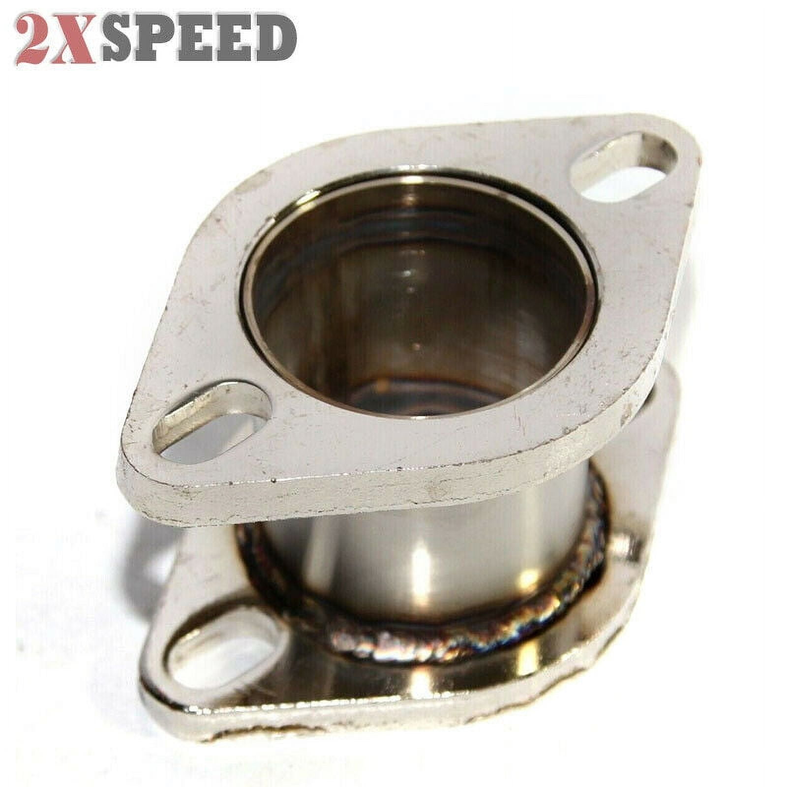 2.5" 2 Bolt Flange Catback Exhaust Muffler Pipe Extension Flange Steel