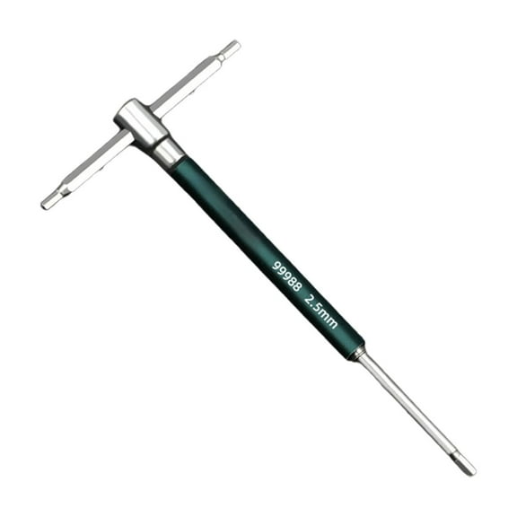 2.5/3/4/5/6/8/10mm T-shaped Hand Tool Hex Socket Wrench Metric T-handle Wrench Extended T-Socket Wrench