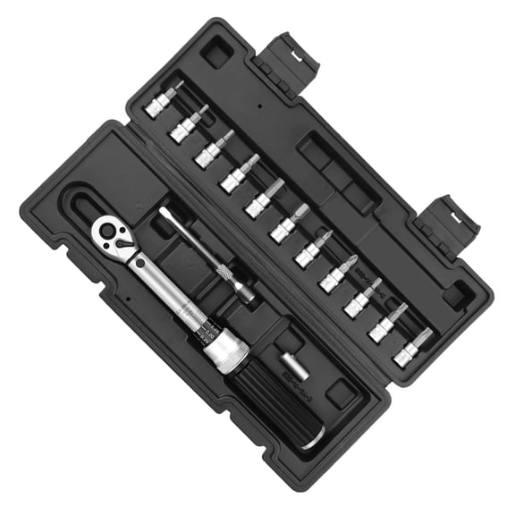 2.5-30Nm 1/4inch 14PCS Torque Wrench Set Torque Wrench Bits Set Adjustable