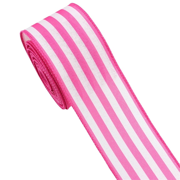 2.5" × 4.5m Easter Ribbon Easter Bunny Easter Egg Wired Ribbon Colorful Buffalo Plaid Ribbon for Spring Wreath DIY Crafts Bows Making Gifts Wrapping Easter Party Decoration