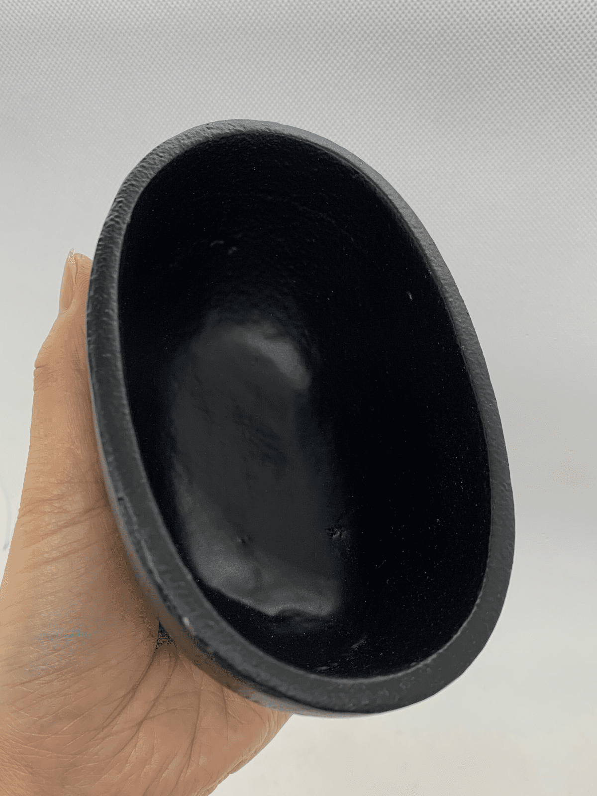 2.5", 4" and 5.25" Long Oval Cast Iron Cauldron, Pick a Size