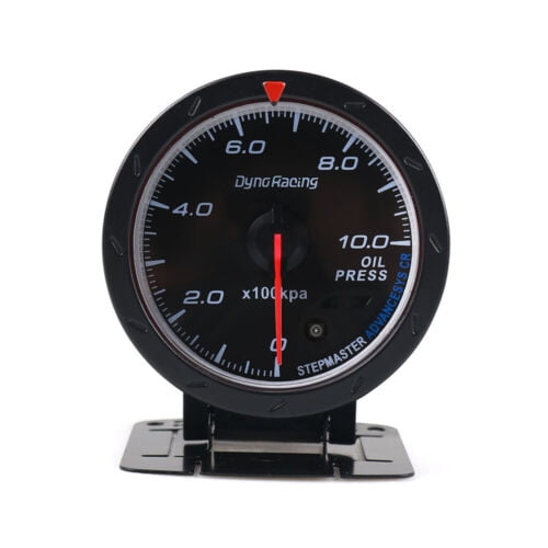 2.5" 60mm Oil Pressure Gauge 0-10Bar LED Car Auto Press Meter Electronic Monitor