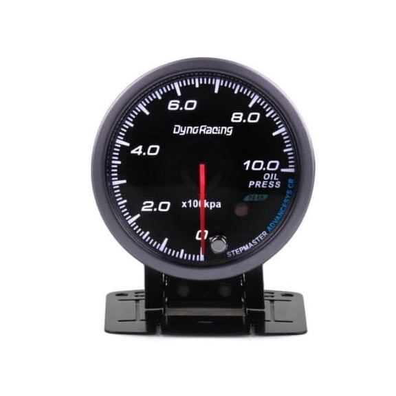 2.5'' 60mm Pointer 2 Colour LED Oil Press Pressure Gauge 12V Car Meter w. Sensor
