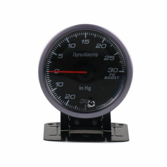 2.5" 60mm Universal Car LED PSI Turbo Boost Gauge Meter Black Face with Sensor