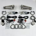 thumbnail image 1 of 2.5" (63mm) Electronic Exhaust Cutout - Dual System - Stainless Steel, 1 of 4