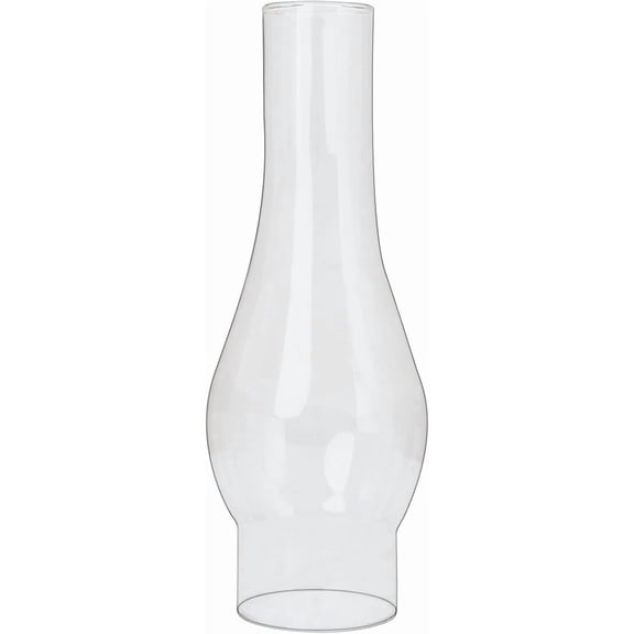 2 5/8 Inch  10 Inch Oil Lamp Chimney Replacement Clear Glass Lamp Chimney fits Central Draft Burners on Vintage and Antique Style Lamps Oil Lamp Parts