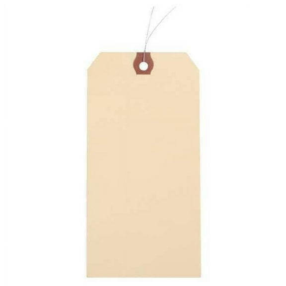 Manufacturer Varies Blank Shipping Tag,Paper,Manila,PK1000 1GYR1