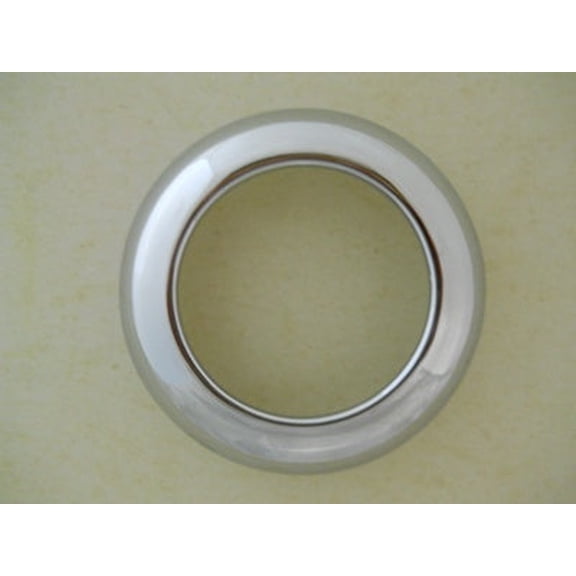 2.5" Chrome Twist On Bezel / Clean Look / No Screws / Fits 2.5" Round LED Lights