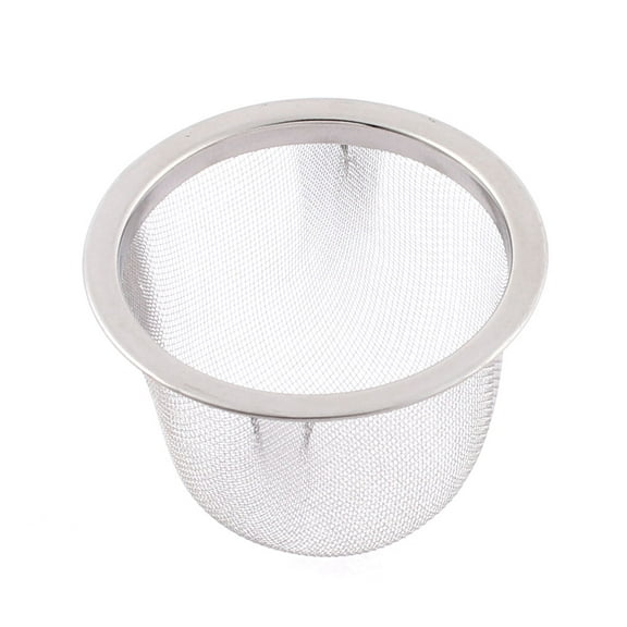 2.5" Dia Stainless Steel Mesh Strainer Basket Tea Infuser