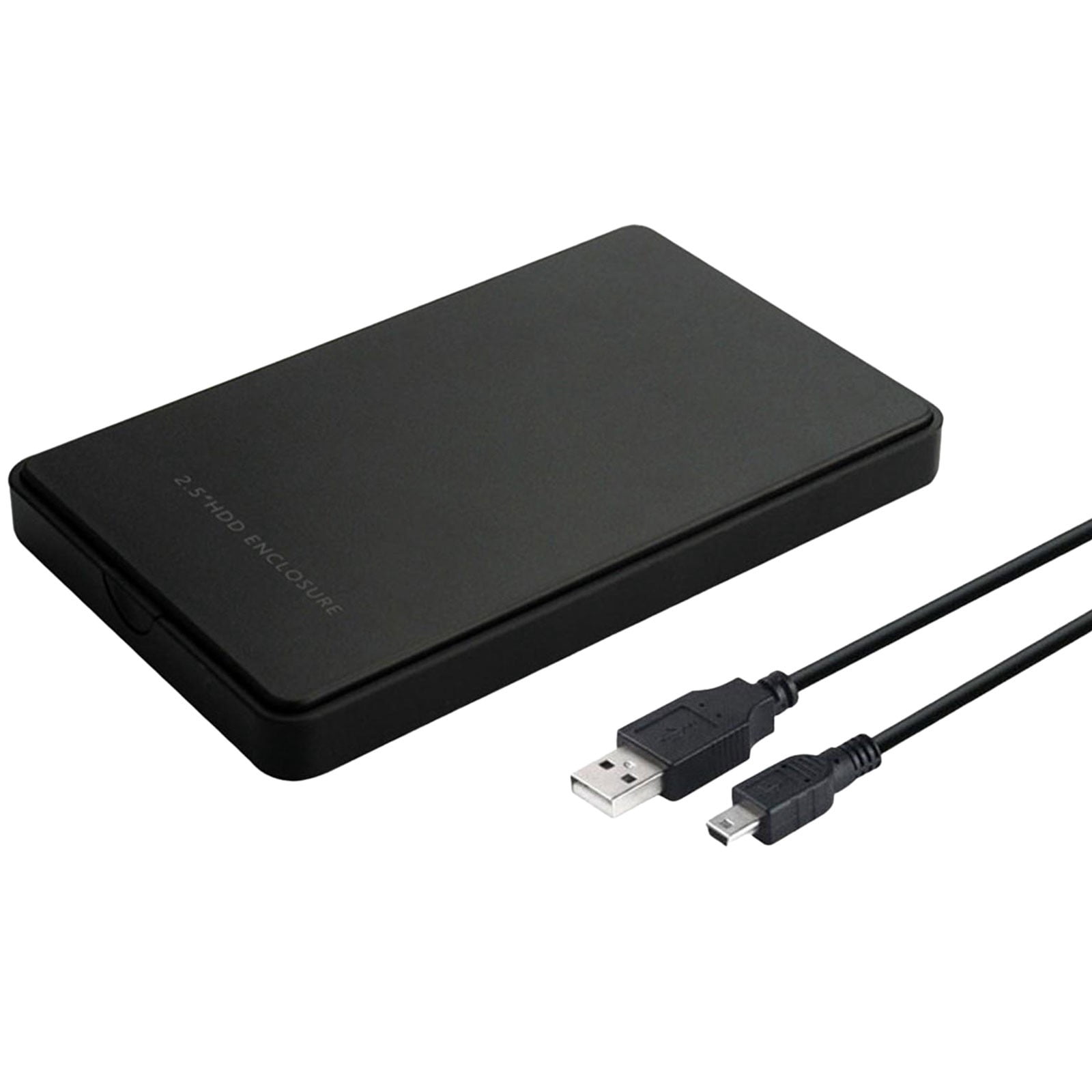 2.5'' External 1TB Ultra Slim Hard Disk Drive by Yocbz - USB 2.0 Transfer, Portable Design, 1pc with USB Cable & Manual