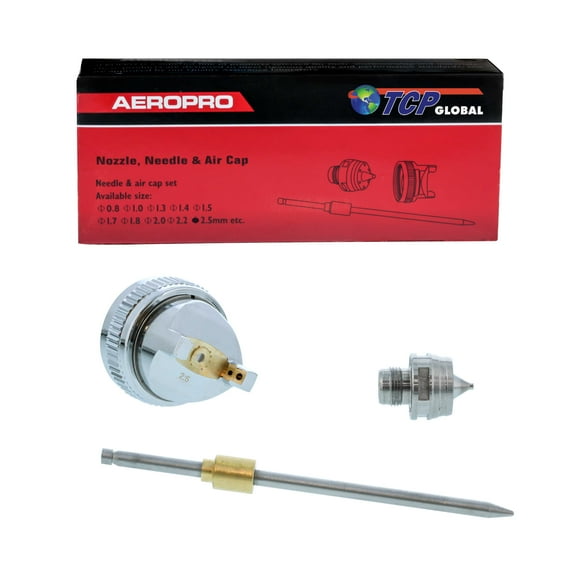 2.5 FLUID TIP NOZZLE SET-TCPglobal G6600 HVLP Spray Gun