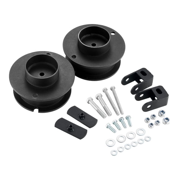 2.5" Front Leveling Lift Kit for 2014-2023 Ram 2500/3500 4WD, Suspension Lift, Coil Spring Spacers, Shock Brackets, Steel Leveling Kit