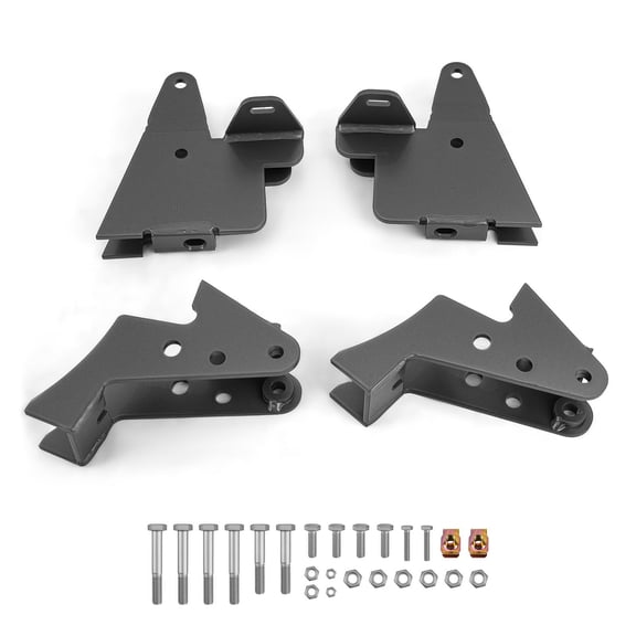 2.5" Front and Rear Suspension Lift Kit for Can-Am Commander 800 1000 & Max 2011-2020 UTV, Powder-Coated Steel Brackets for Increased Ground Clearance, SKU 23093602