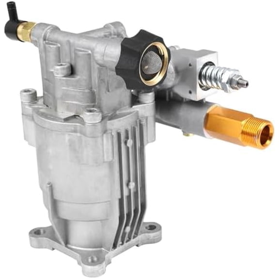 2.5 GPM Upgraded Horizontal Pressure Washer Pump 3/4" Shaft 3000 PSI for Most Power Washer$$Tools
