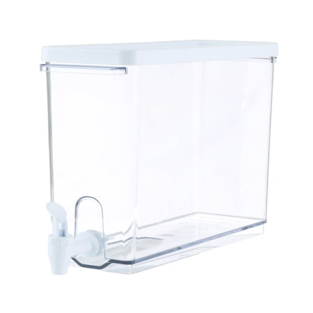 mainstays 2.5 gallon drink dispenser, well suited to chilled drinks for entertaining or refrigerator storage