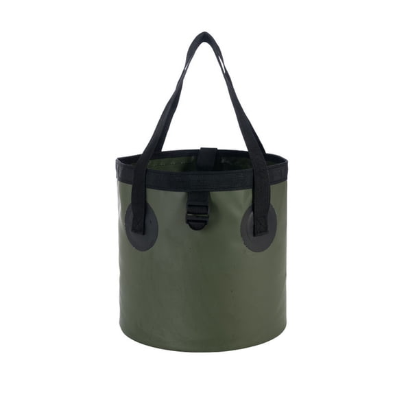 2.5 Gallon 9.4x9.2 Inch Multifunctional Collapsible Bucket Portable Bin Car Wash Bucket - Lightweight Foldable Bucket with Handles for Camping Dish Washing Laundry - Soaking Feet Fishing Hiking