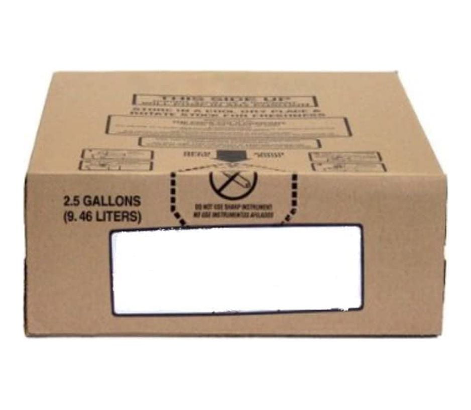 2.5 Gallon Bag In Box Syrup