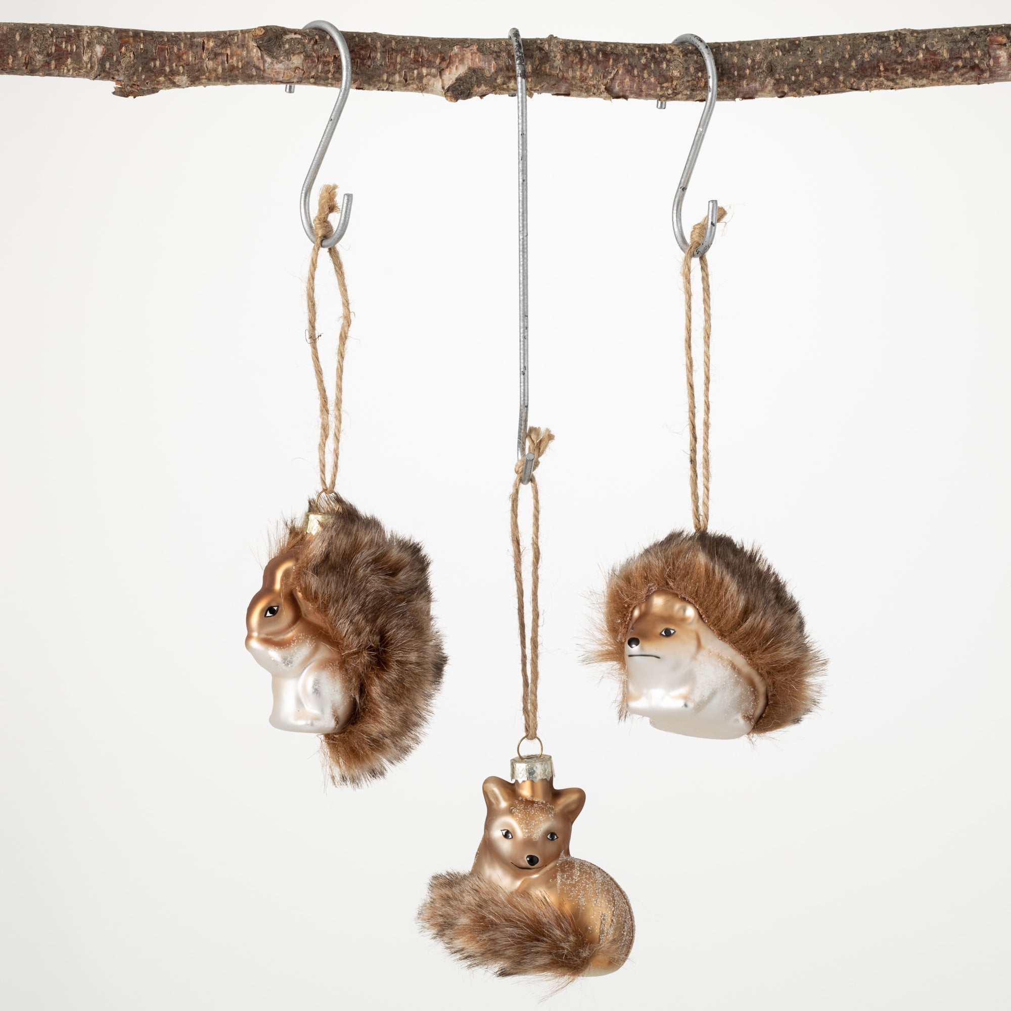 sullivans-woodland-animal-ornaments-set-of-3-fox-squirrel-glass