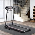 thumbnail image 1 of 2.5 HP Folding Electric Treadmill Running Machine with 3 Manual inclines 12 Running Progames Large Running Belt For Home Office Gym, 1 of 9