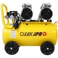 thumbnail image 1 of 2.5 HP Silent Air Compressor 13 Gallon, Oil-Free, Electric Shop Air Compressor Portable,Lightweight with Wheels, 70 dBA Noise Level, with Automatic Drain Valve,Light Gray, 1 of 28
