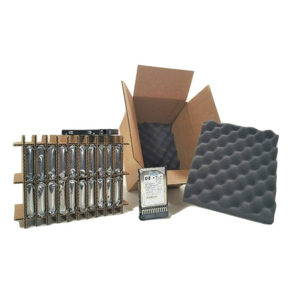 2.5" Hard Disk Drives (WITH Trays/Caddies) --- 20-COUNT Shipping Storage Slotted Box Container KIT -- Multi-Kit Package LOT (25WT20CT)