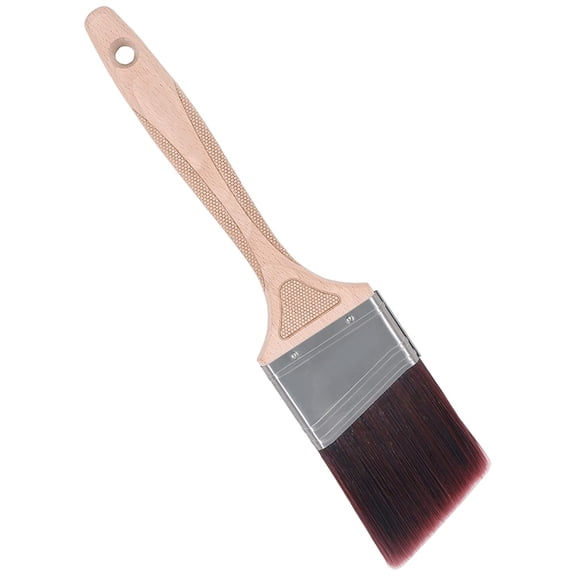 2.5 Inch Angled Paint Brush for Detailed Trimming and Touch Ups Boundary Tracing Brush, Sweeping Gray Brush