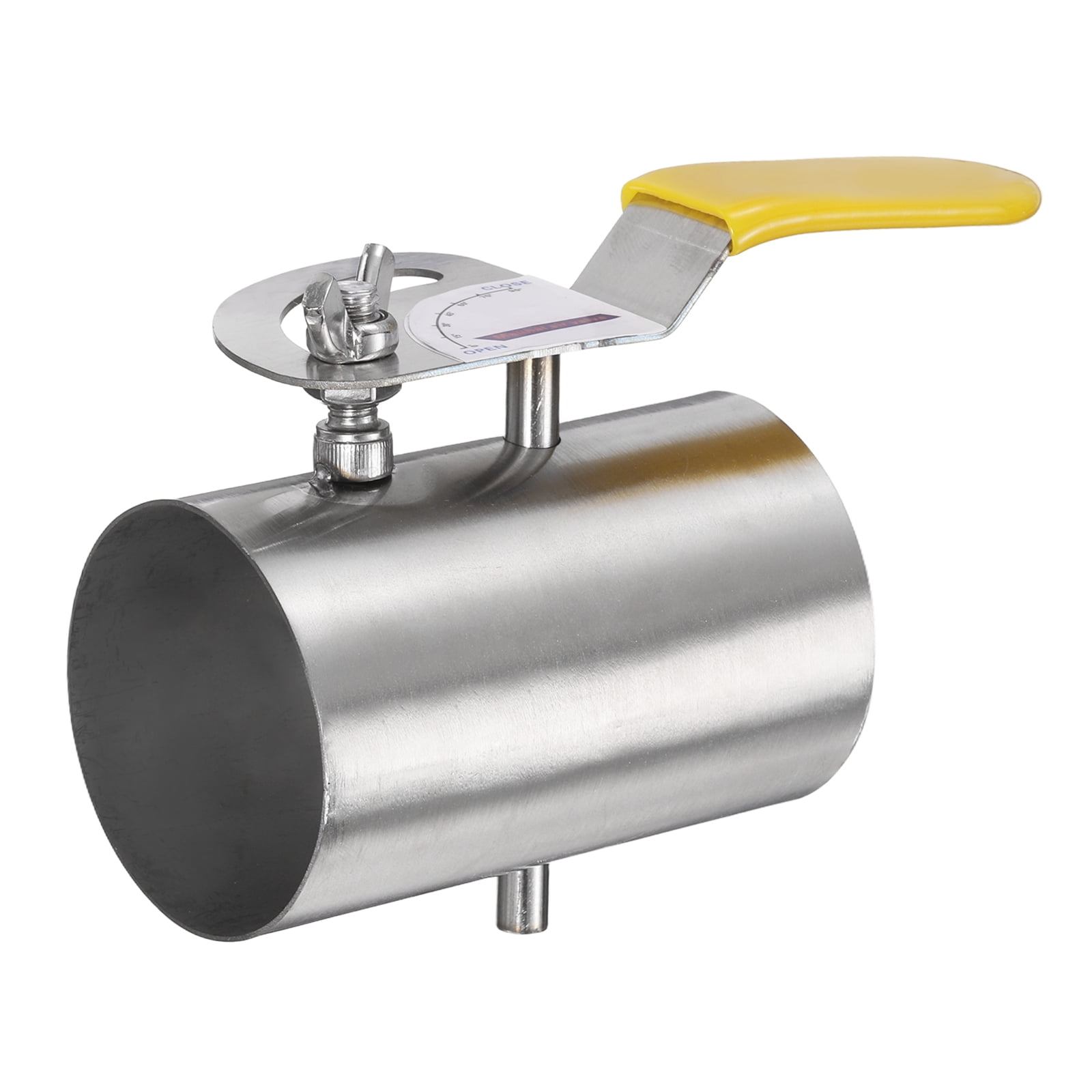 2.5 Inch Duct Backdraft Damper, Manual Adjustment Airflow Volume Damper for Vents Fans Extractors Range Hoods Heating Systems
