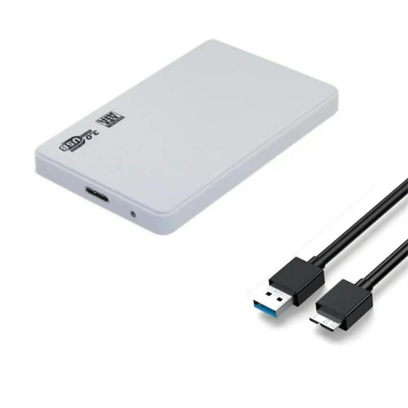 2.5 Inch External Hard Drive Case Enclosure USB 3.0 5Gbps Hard-drives Disk Box Tool-Free Portable For SATA HDD SSD PC Laptop