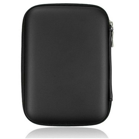 2.5 Inch Hard Drive Case Carrying Case Travel Case Hard Drive Storage Bag USB Flash Drive Organizer Case for Two 2.5 inch WD Western My Passport Seagate Samsung