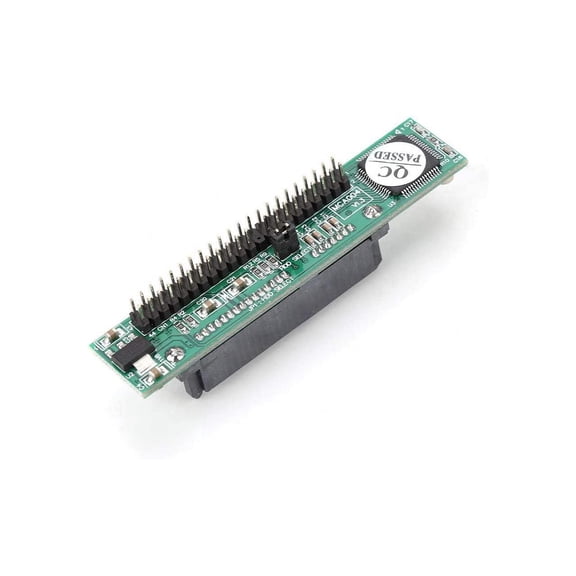 2.5 Inch IDE to SATA Adapter, HDD SATA HDD Female to IDE 44Pin Converter Adapter Male Card, SATA Hard Drive 7+15PIN to IDE Adapter