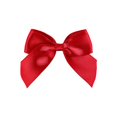 thumbnail image 1 of 2.5 Inch Polyester Waist Bow, Decorative Tape Bow for Gift Wrapping and Craft Projects, 1PC (Watermelon Red), 1 of 5