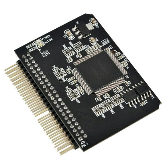 2.5 Inch SD Card to IDE Adapter, SDHC/SDXC Memory Converter Laptop HDD 44 Pin Male Port Riser