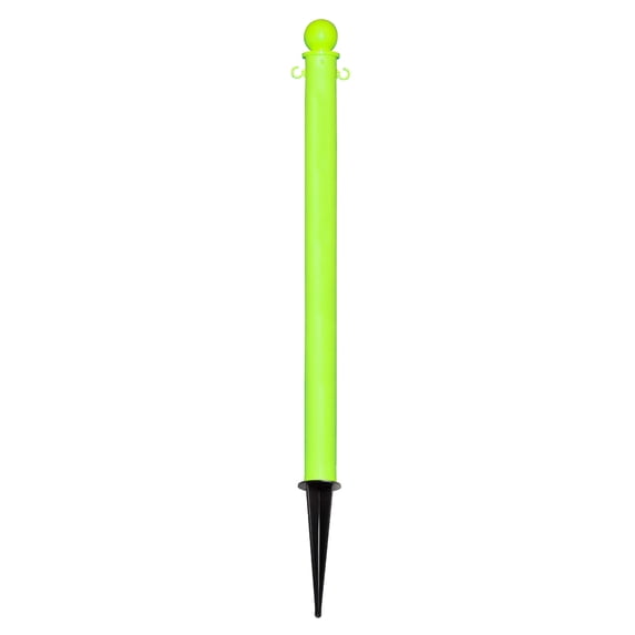 2.5 Inch Safety Green Medium Duty Ground Pole