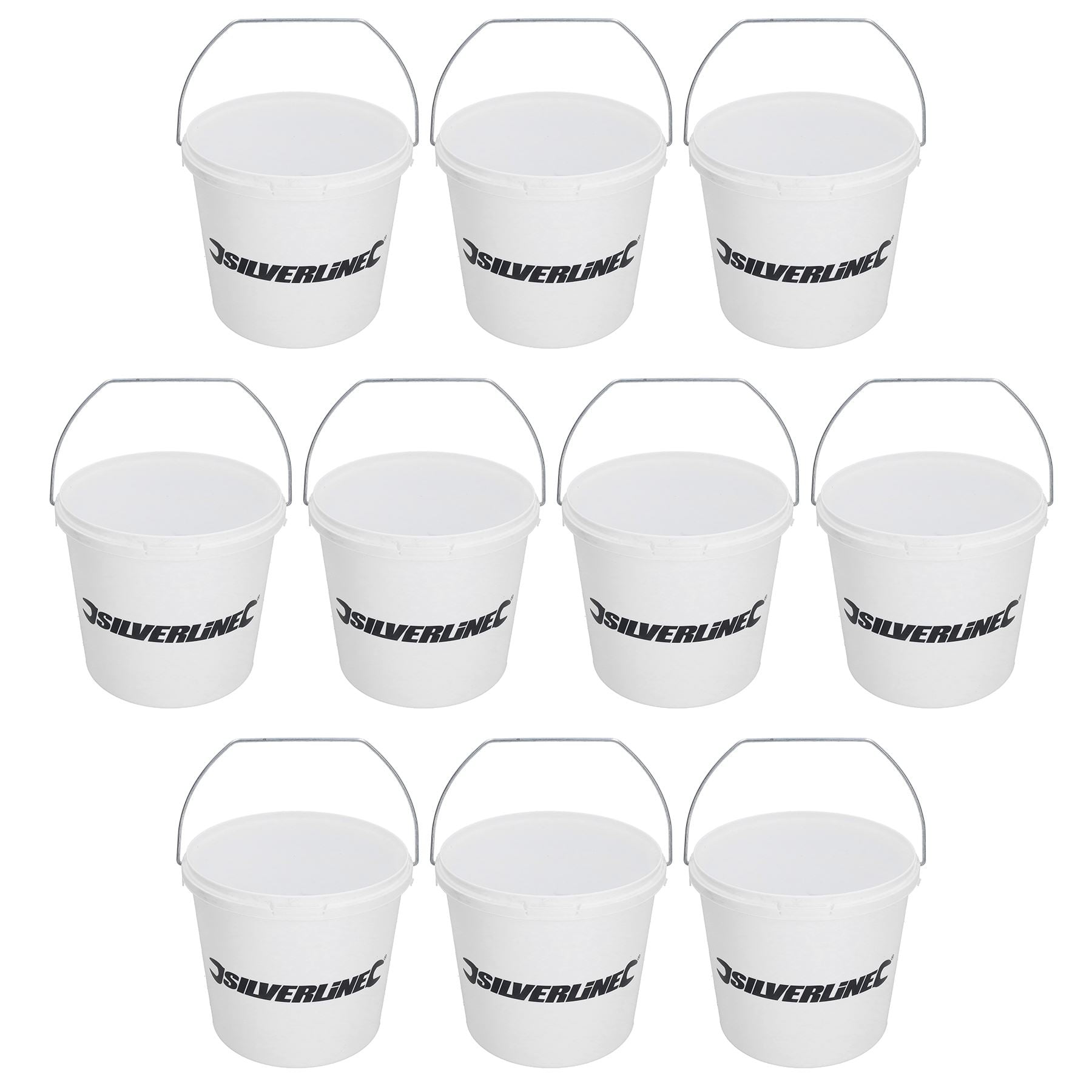 2.5 Litre Plastic Paint Kettles Painting Mixing Pots without Lids