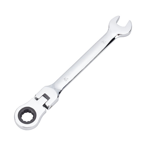 2/5" Metric Flex-Head Ratcheting Wrench Set Flex-Head Angle Wrenches CRV Gear Spanner Set Combination Ended Spanner Kit Professional