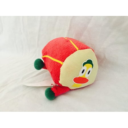 2.5" Mini Plush Soft Stuffed Pocoyo Friend Pato Duck Drum Plush Toy New
