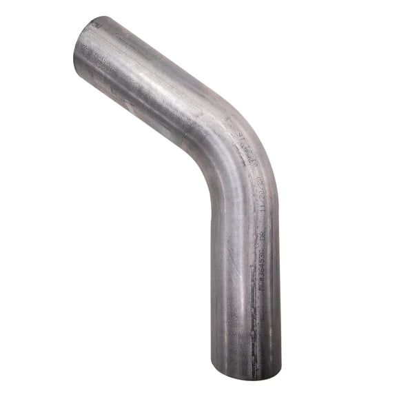 2.5" OD 55 Degree Mandrel Bend Aluminized