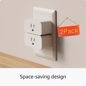 2/5 Packs Wifi Smart Plug - 15A with Timer And Group Control. APP Remote Control, Works with Alexa, Google Home And Smartthings - Home Assistant Compatible