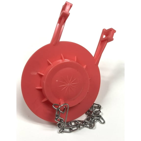 Premium 2.5 Pink Silicone Flapper - Universal Replacement Flapper by Nuflush