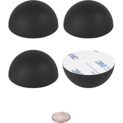 Hudson Hi-Fi 2.5" Silicone Vibration Damping Isolation Feet, 20-Duro Adhesive Non-Slip Pads for Speakers, Turntables, Subwoofers, 4-Pac