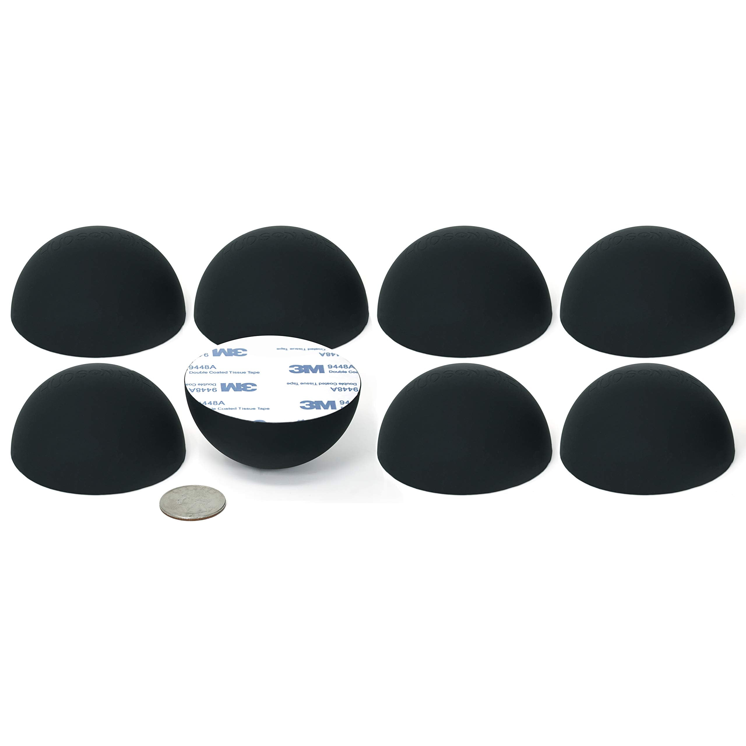 2.5" Platinum Silicone Speaker Isolation Pads 8Pack NonSkid Speaker