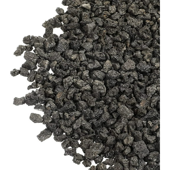 2.5 Pound Black Lava Rocks for Plant, Succulent, Landscaping, Top-Dressing, Pure Volcanic Rocks, 1/5 Inch