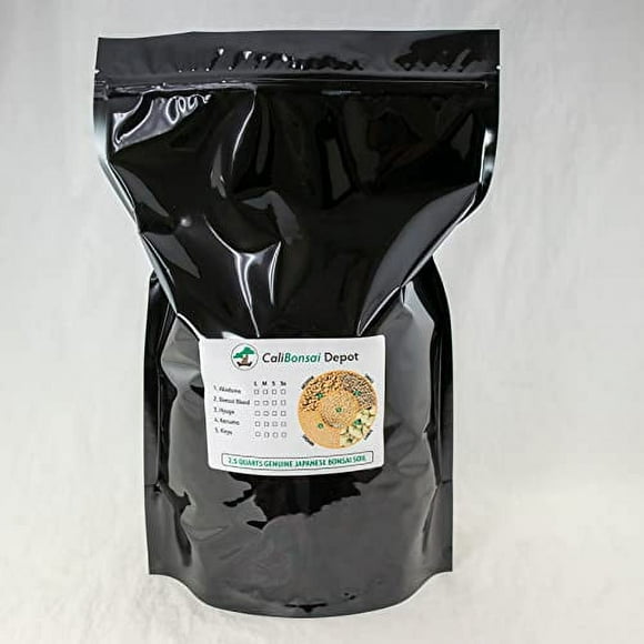 2.5 Quart Japanese Kanuma Soil for Bonsai & Acid Loving Plants - Small Grain (No)